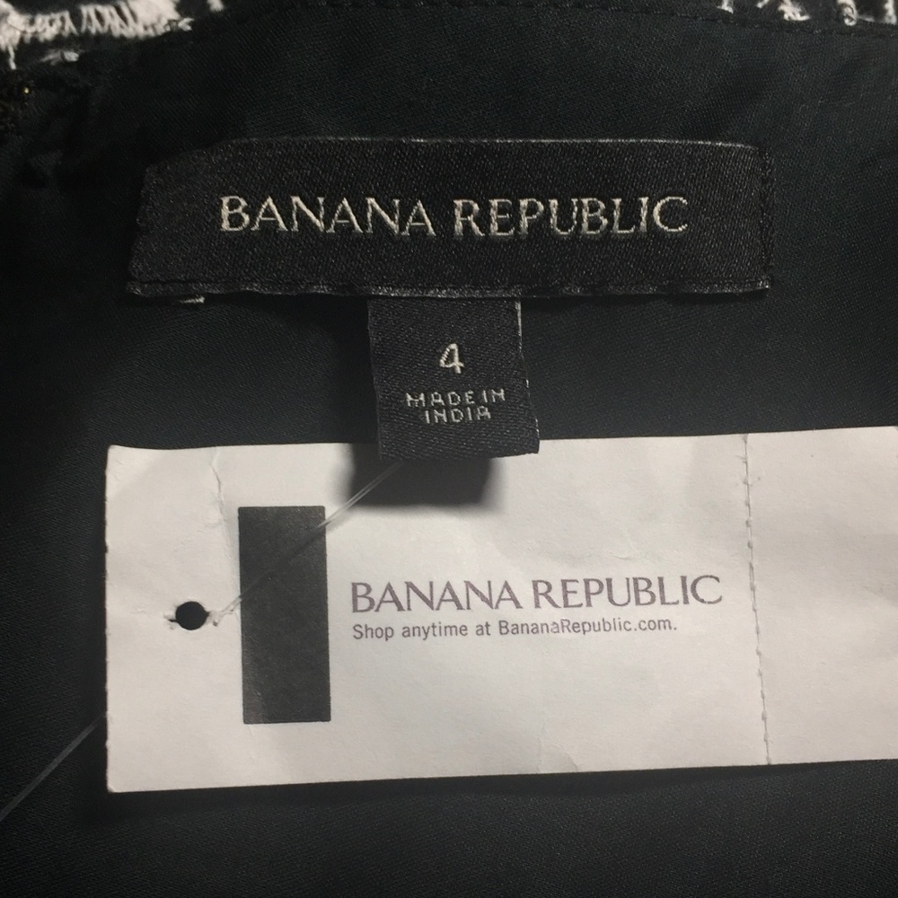 NWT BANANA REPUBLIC Embroidered Geo Lace Dress - Picture 5 of 8